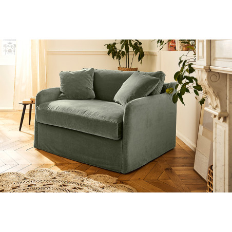 GASPARD Loveseat Coffre